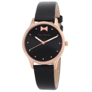 Fitzovia Bow Quartz Black Dial Watch BKPFZS119