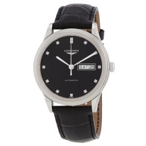 Flagship Automatic Diamond Black Dial Watch L48994572