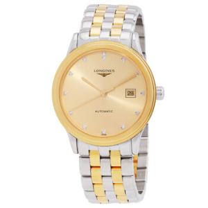 Flagship Automatic Diamond Champagne Dial Watch L49843377