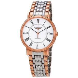 Flagship Automatic White Dial Twotone Watch L49211117