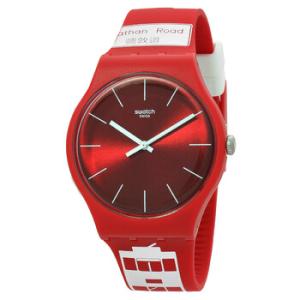 Flower Bay Quartz Red Dial Watch SUOZ232