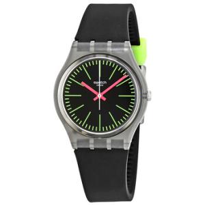 Fluo Loopy Black Dial Watch GM189
