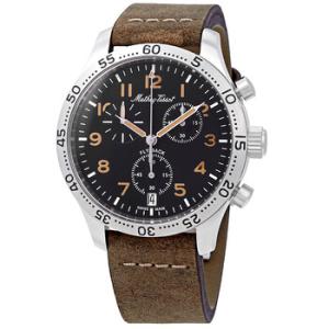 Flyback Type 21 Chronograph Black Dial Watch H1821CHALNO