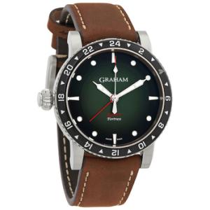 Fortress GMT Automatic Green Dial Watch 2FOBC.G02A