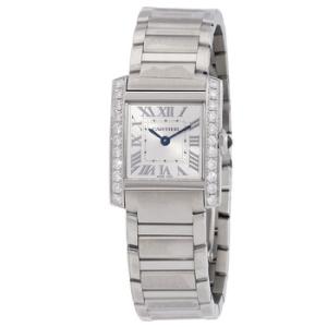 Franaise Small Model Diamond Silver Dial Watch W4TA0029