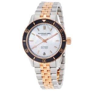 Freelancer Automatic White Mother of Pearl Dial Watch 2755S5197001