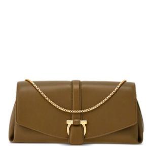 Front Flap ChainLink Shoulder Bag