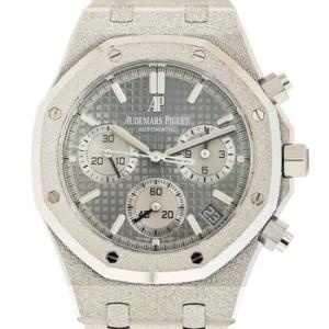 Frosted Royal Oak Chronograph Automatic Grey Dial Watch 26239BC.GG.1224BC.01