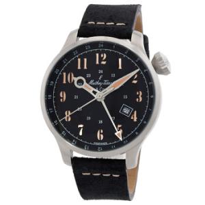 GMT 293 Automatic Black Dial Watch H123ABU