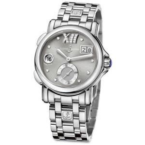 GMT Big Date Grey Dial Stainless Steel Automatic Watch
