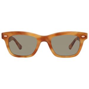 GROVE SUN Green Rectangular Sunglasses 2143 EMTGRN