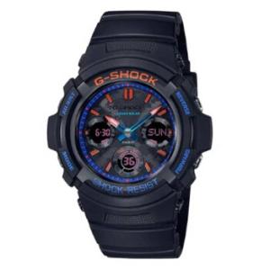 GShock Alarm World Time AnalogDigital Black Dial Watch AWRM100SCT1A