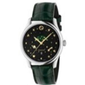 GTimeless Quartz Black Dial Watch YA126326