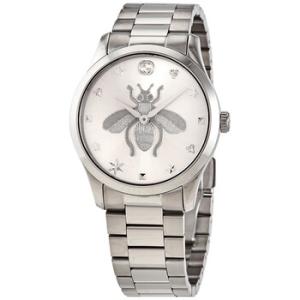 GTimeless Quartz Silver Dial Watch YA1264126