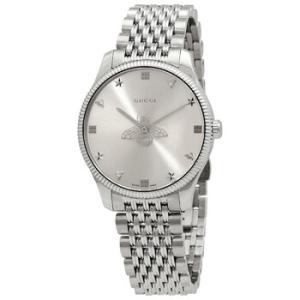 GTimeless Quartz Silver Dial Watch YA1264153