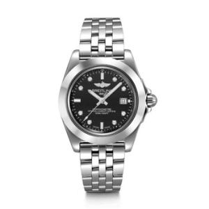 Galactic 32 Quartz Diamond Black Dial Watch W71330121B1A1