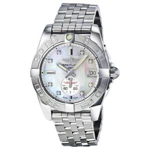 Galactic 36 Automatic Diamond Mother of Pearl Dial Watch A3733011A717
