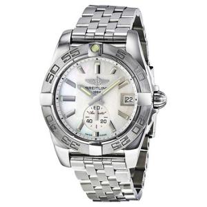 Galactic 36 Mother of Pearl Dial Stainless Steel Watch A3733011A716SS