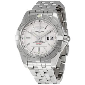 Galactic 41 Silver Dial Watch A49350L2G699SS