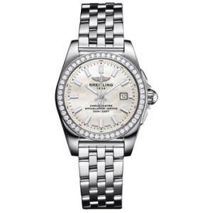 Galactic Mother Of Pearl Dial Diamonds Watch A7234853A784SS