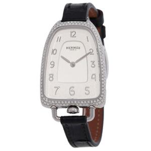 Galop Midsize Quartz Diamond Silver Dial Watch 047886WW00