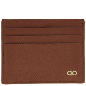 Gancini Credit Card Holder  Brown