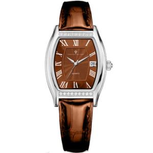 Gemma Quartz Brown Dial Watch CV2444