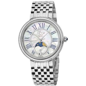 Genoa Mother of Pearl Dial Quartz Moon Phase Watch 12540B