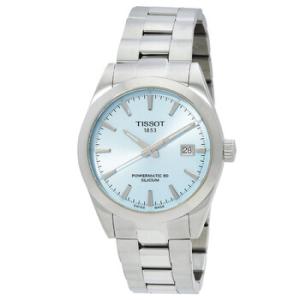 Gentleman Powermatic 80 Automatic Ice Blue Dial Watch T127.407.11.351.00