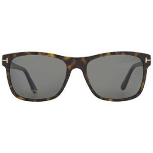 Giulio Polarized Smoke Square Sunglasses FT0698 52D
