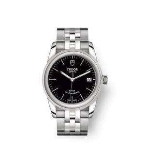 Glamour Date Automatic Black Dial Watch