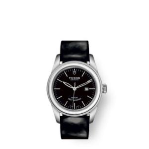 Glamour Date Automatic Black Dial Watch