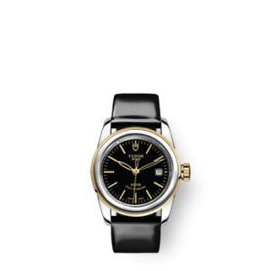 Glamour Date Automatic Black Dial Watch