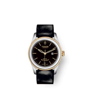Glamour Date Automatic Black Dial Watch