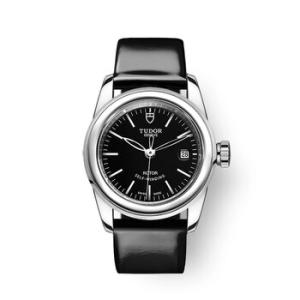 Glamour Date Automatic Black Dial Watch