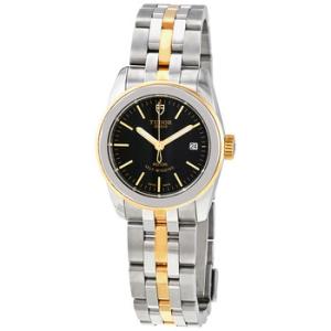 Glamour Date Automatic Black Dial Watch