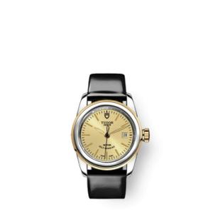 Glamour Date Automatic Champagne Dial Watch