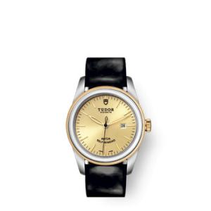 Glamour Date Automatic Champagne Dial Watch