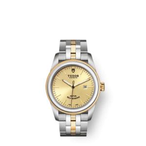 Glamour Date Automatic Champagne Dial Watch