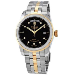 Glamour Day Date Automatic Diamond Black Dial Watch M560030008