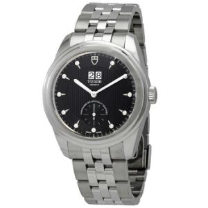 Glamour Double Date Automatic Diamond Black Dial 42 mm Watch M571000004