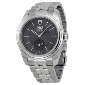 Glamour Mechanical Grey Dial Stainless Steel Watch 57000GYSS