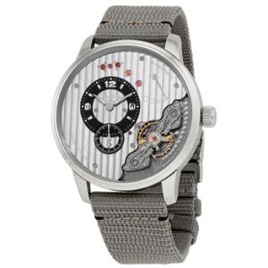 Glashutte PanoInverse Hand Wind Grey Dial Watch