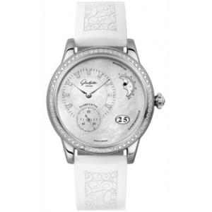 Glashutte PanoMatic Mother Of Pearl Dial Watch