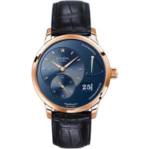 Glashutte PanoReserve Blue Dial Watch