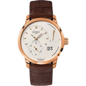 Glashutte PanoReserve Silver Dial Watch