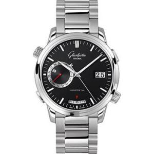 Glashutte Senator Black Dial Automatic Watch