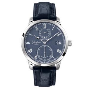 Glashutte Senator Chronometer Blue Dial Watch