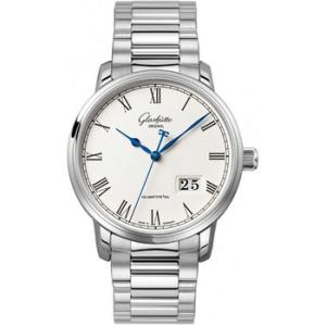 Glashutte Senator Panorama Silver Dial Watch