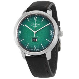 Glashutte Senator Sixties Automatic Green Dial Watch